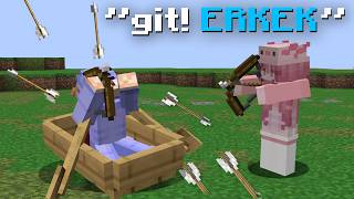 Erkeklerden Nefret Eden Minecraft Sunucusuna Girdim