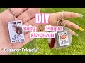 DIY BABY 👶🏽 BIRTH PLAQUE KEYCHAINS😍 | no vinyl required