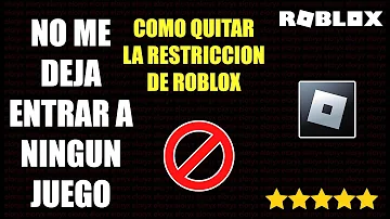 ¿Cómo se bloquean los juegos inapropiados en Roblox?