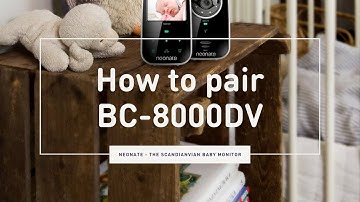 How to pair BC-8000DV