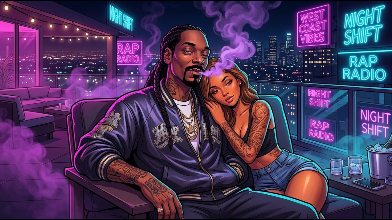 Cruising Through the Night 2026 — Chill Rap Bluesy Hip-Hop and 420 Mood