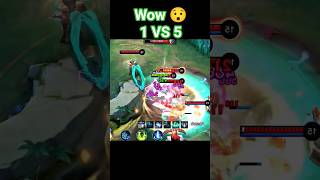 Gatotkaca VS 5 enemys #mobilelegends #gaming #gameplay