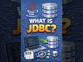 What is JDBC? | Java Database Connectivity Explained with Examples #javaprogramming