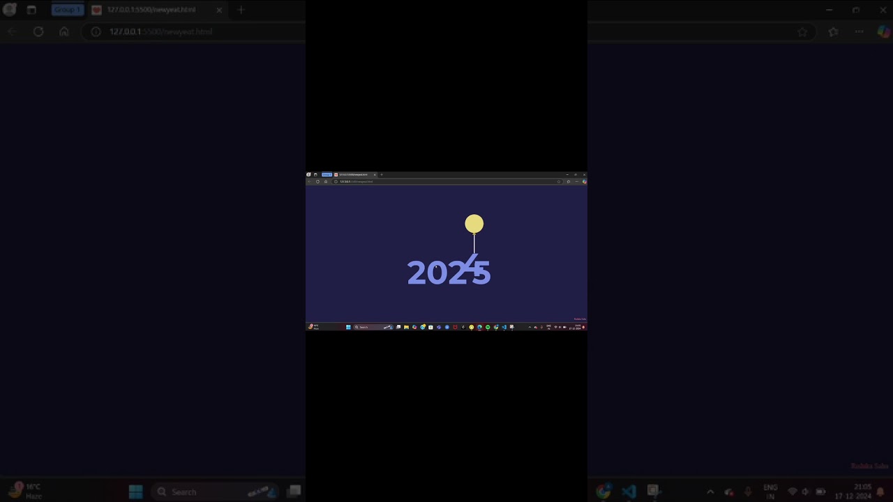 ✨ Make your website stand out this New Year!  Happy 2025! 🎉