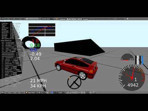 Blender Game Engine - "Realistic" Car Physics 3.0 (Update 0.6.7)
