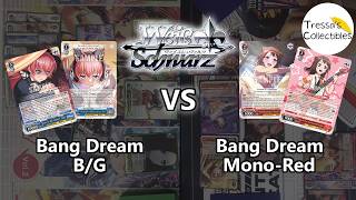 BanG Dream! (B/G) vs. BanG Dream! (Mono-Red) [Weiss Schwarz TCG]