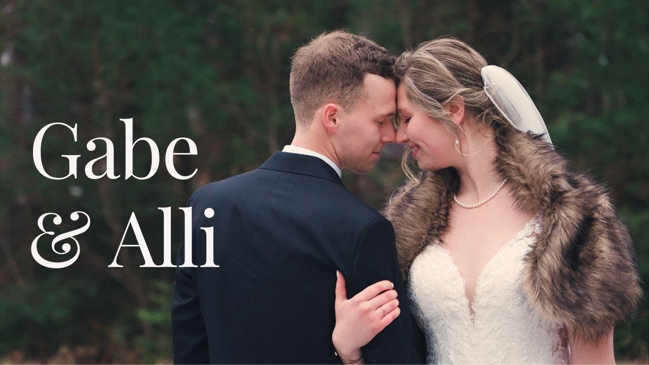 Gabe and Alli | A Christmas Wedding in Maine