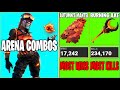 10 SWEATY COMBOS... BUT I FIND THEM IN ARENA SOLOS! (YOU MUST BUY THESE COMBOS!)