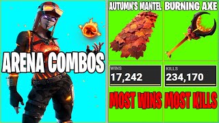 10 SWEATY COMBOS... BUT I FIND THEM IN ARENA SOLOS! (YOU MUST BUY THESE COMBOS!)