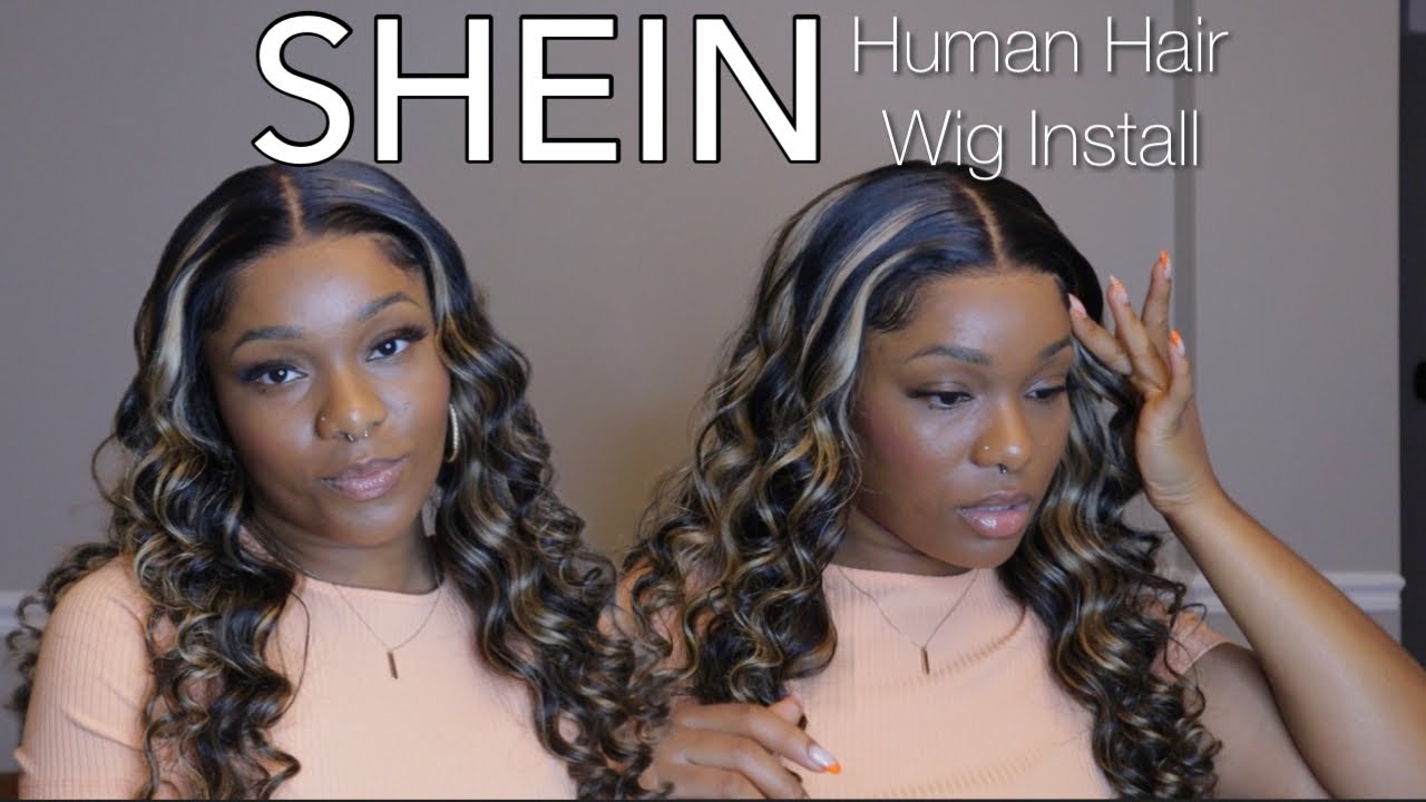 Installing SHEIN Human Hair Wig | Are SHEIN Wigs Beginner Friendly ...