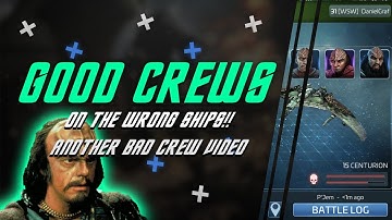 Good Crews on the Wrong Ships | Another Star Trek Fleet Command bad crewing video | Bad Crews Pt. 9