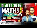 JTET 2026 Maths | Percentage (प्रतिशत) Complete Concept + Questions | Class 03 | Jhar Pathshala