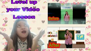 School's Video Lesson using Kinemaster || Teacher's New Normal screenshot 4