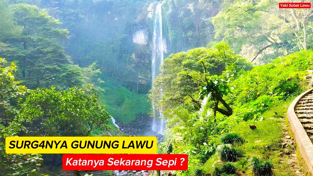 Grojogan Sewu Tawangmangu: Air Terjun Cantik yang kini sepi pengunjung, Tapi Wajib Dikunjungi!
