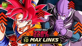 CUMPLIERON! 220% SHOWCASE EZA GOKU & HIT LR | Dokkan Battle