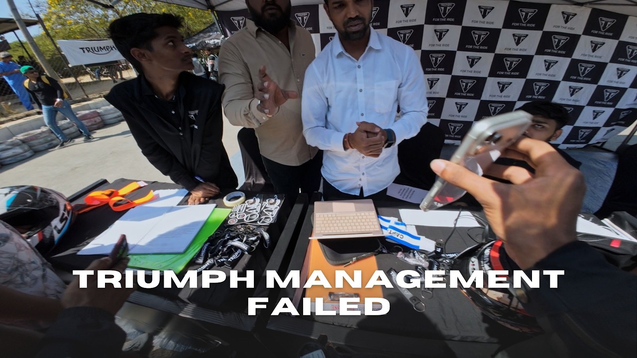 World of TRIUMPH Event in Hyderabad has FAILED! #triumph