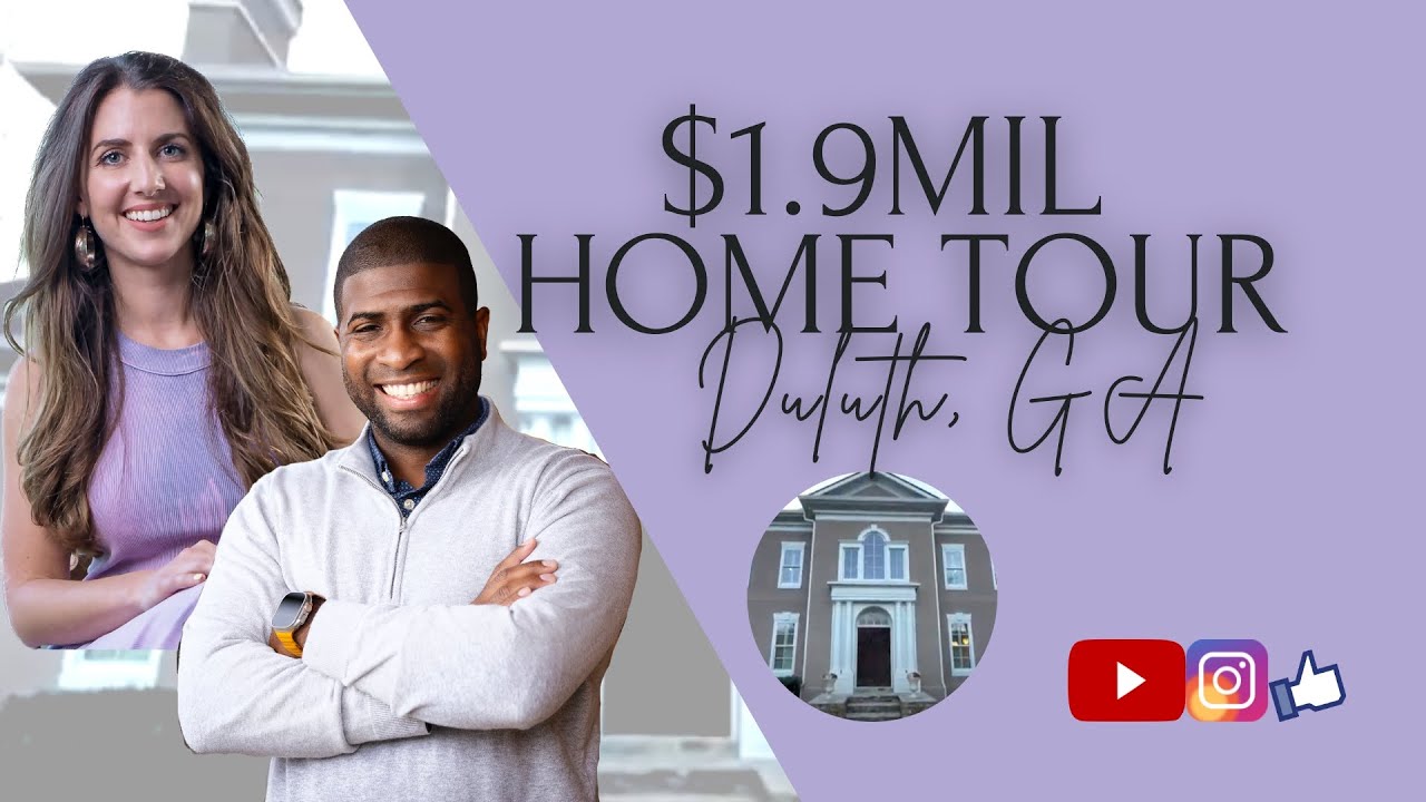 Duluth, GA Home Tour @ $1.9 Million #duluthga #milliondollarmansions # ...