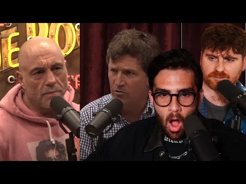 Thumbnail for Tucker Carlson's UNHINGED Take On Joe Rogan | Hasanabi reacts ft LolOverruled