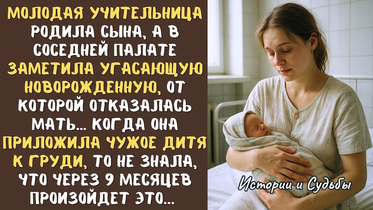 Молодая МАТЬ увидела в соседней палате брошенную угасающую НОВОРОЖДЕННУЮ и приложила ее к груди...