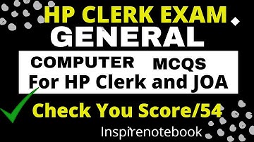 Clerk-962, General Computer MCQs | Computer Fundamental Question ,कंप्यूटर के महत्वपूर्ण  प्रश्न