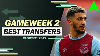 GW2 BEST Transfers to Make | Fantasy Premier League 2021/2022 | TIPS & GUIDE