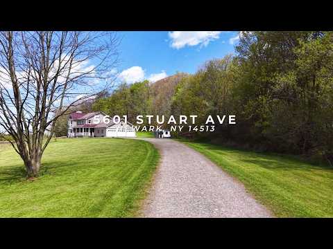 5601 Stuart Ave, Newark, NY home video tour