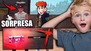 SUSCRIPTOR ME RECONOCE EN UNA PARTIDA DE FREE FIRE Y LE DOY UNA SORPRESA MUY LINDA | TheDonato