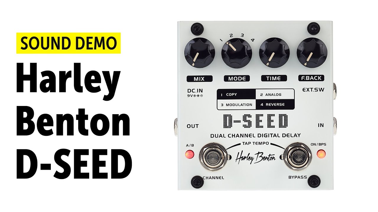 Harley Benton D-SEED Sound Demo (no talking) with Novation Peak