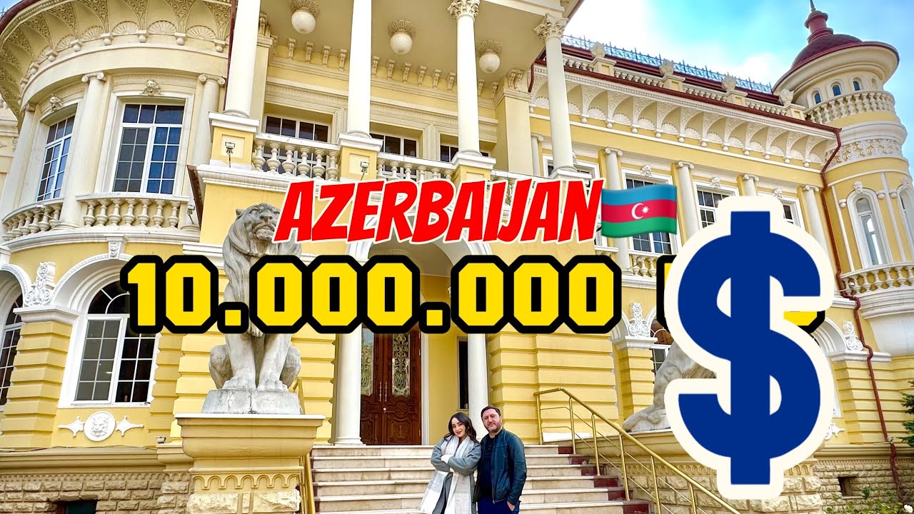 BAKİDA MİLYONLARLA QİYMƏTİ OLAN SARAYA BENZER MOHTESHEM VİLLA SATİLİR