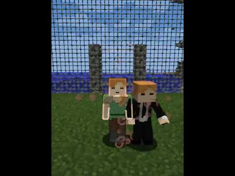 Playing Minecraft with my best friend #minecraft #emotional