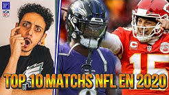 TOP 10 MATCHS NFL À REGARDER EN 2020 !