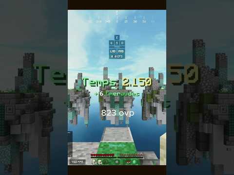 The fastest bridging method 💀 #shorts #minecraft