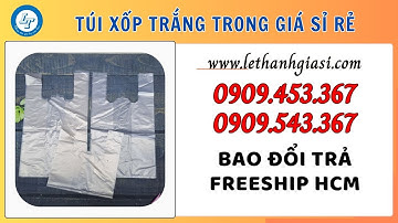 Tổng kho sỉ túi nilon, túi xốp hàng đẹp giá sỉ bao rẻ nhất phía Nam