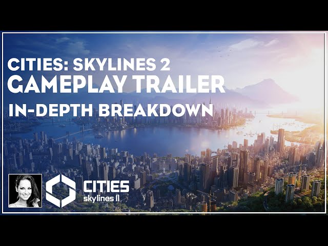 First Cities: Skylines 2 gameplay trailer looks absolutely beautiful