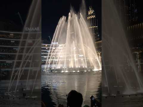 The Dubai Fountain Show (Part 1) #dubaifountain #dubaifountainshow #amazing #shorts #foryou
