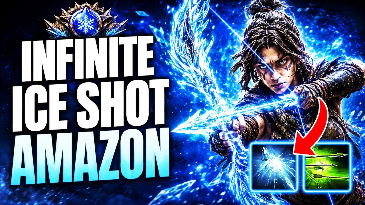 NEW DPS MAXXING ICE SHOT AMAZON BUILD GOT EVEN MORE OP IN 0.5! POE2 Huntress Build (NEW META)
