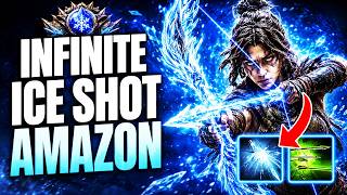 NEW DPS MAXXING ICE SHOT AMAZON BUILD GOT EVEN MORE OP IN 0.5! POE2 Huntress Build (NEW META)