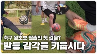 내가 세모발에 축구 초보라면 하루 만에 달라질걸요?