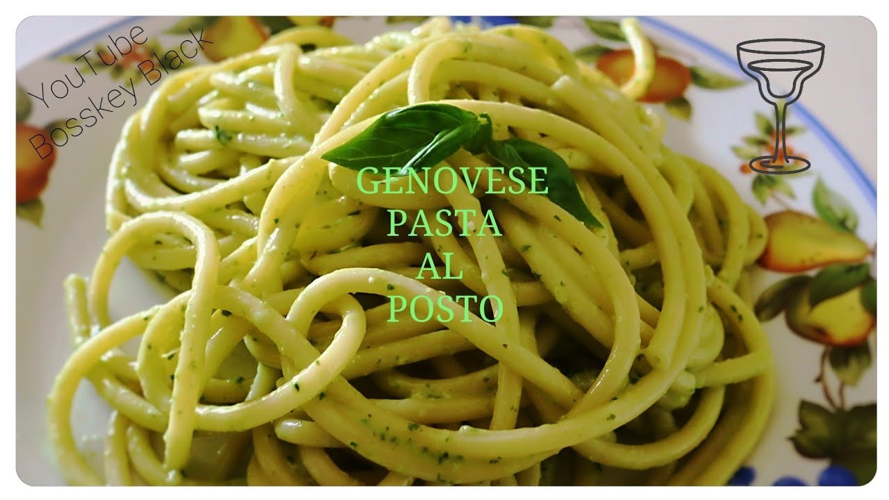 Pasta al Pesto Genovese à¶‰à¶­à¶½à·’ à¶šà¶¸à¶šà·Š - YouTube