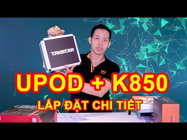 LPS 🎧 Hướng Dẫn Lắp Đặt Sound Card Icon Upod Pro Và Mic Takstar PC K850 Dễ Hiểu Nhất - 090.110.9919