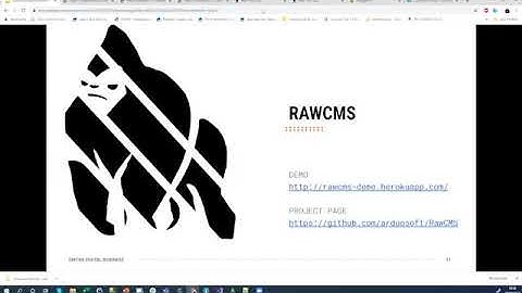 March 2020: ASP.NET Core best practices with RawCMS