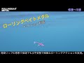 シーバス、ヒラメ、ライト青物に！【ローリングベイト メタル】アクション動画