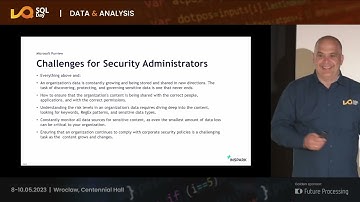 SQL Day 2023 - SOLVE YOUR DATA GOVERNANCE CHALLENGES WITH MICROSOFT PURVIEW - Erwin de Kreuk