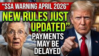 SSA WARNING APRIL 2026! New Rule Could Delay Your Payment — Check NOW
