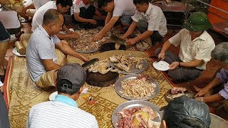 Delicious village cooking / Traditional delicious dishes at Vietnamese weddings