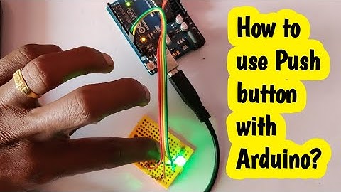 Arduino Tutorials: Control a LED with a Button || How to Use Push Button with Arduino in Tamil