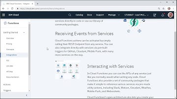 IBM CLOUD FUNCTIONS (SERVERLESS)