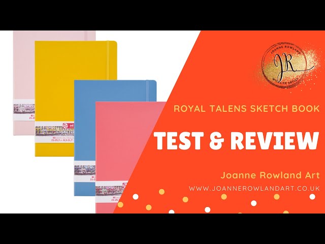 Royal Talens Sketch Book Testing and Review 