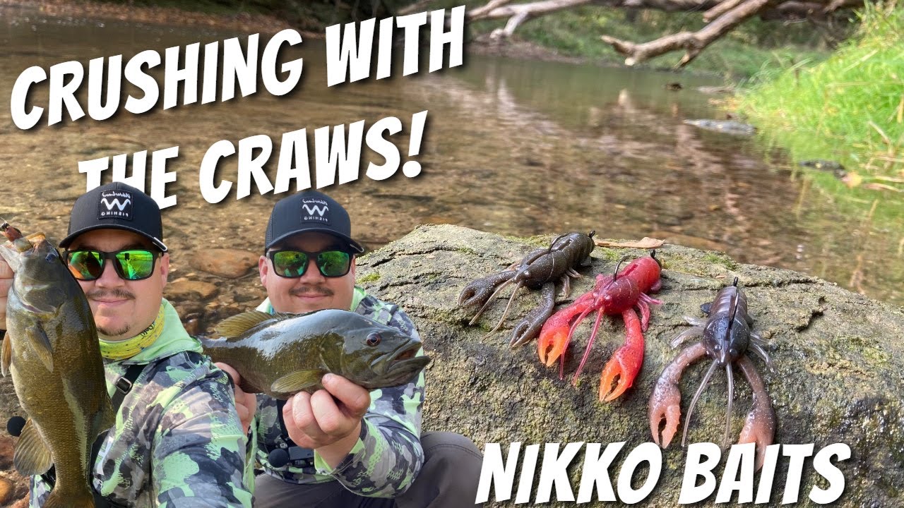 Crushing Creek Smallmouth with the Nikko Craws (The Fall Bite is in