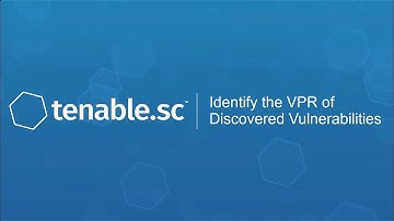 Identify the VPR of Discovered Vulnerabilities in Tenable.sc